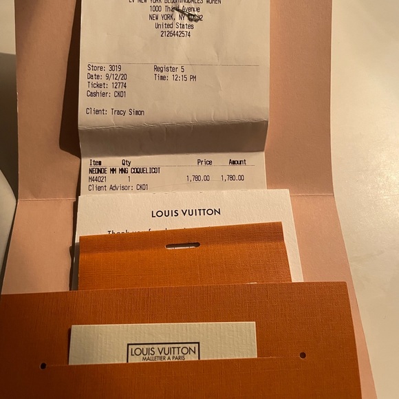 Sold / Louis Vuitton NeoNoe MM Monogram / Poppy in excellent condition - Picture 4 of 16